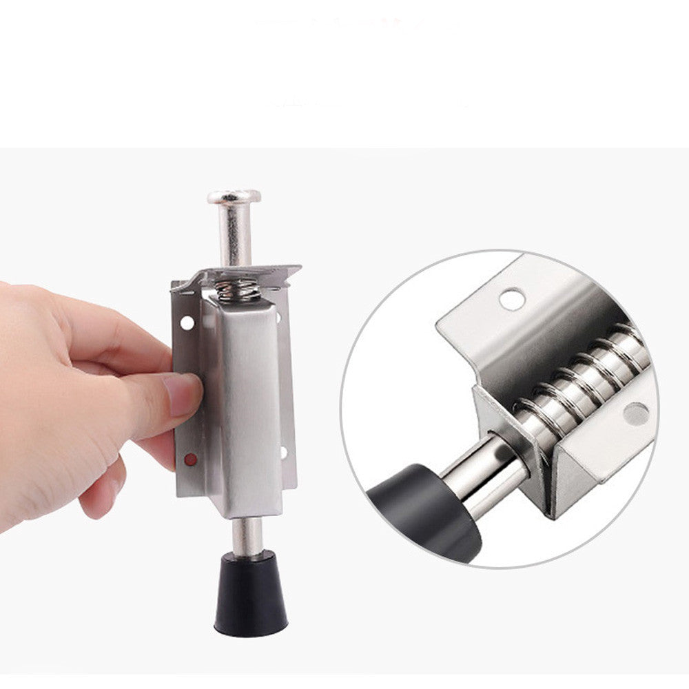Reinforced Stainless Steel Foot Door Stopper – Hands-Free Door Control