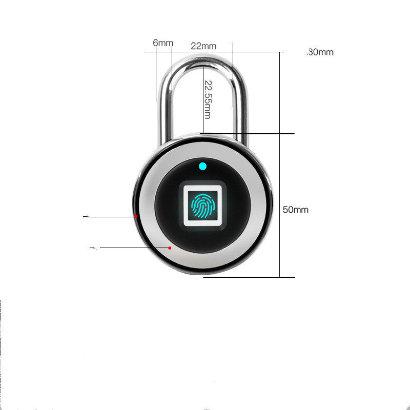 Smart Fingerprint Padlock – Keyless & Anti-Theft Security