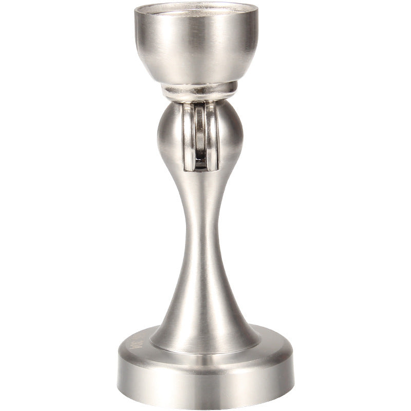 Punch-Free 304 Stainless Steel Door Stop – Durable & Anti-Collision