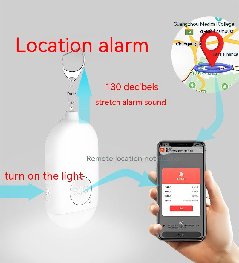 Smart Self-Defense Alarm – Personal Safety for Women & Girls