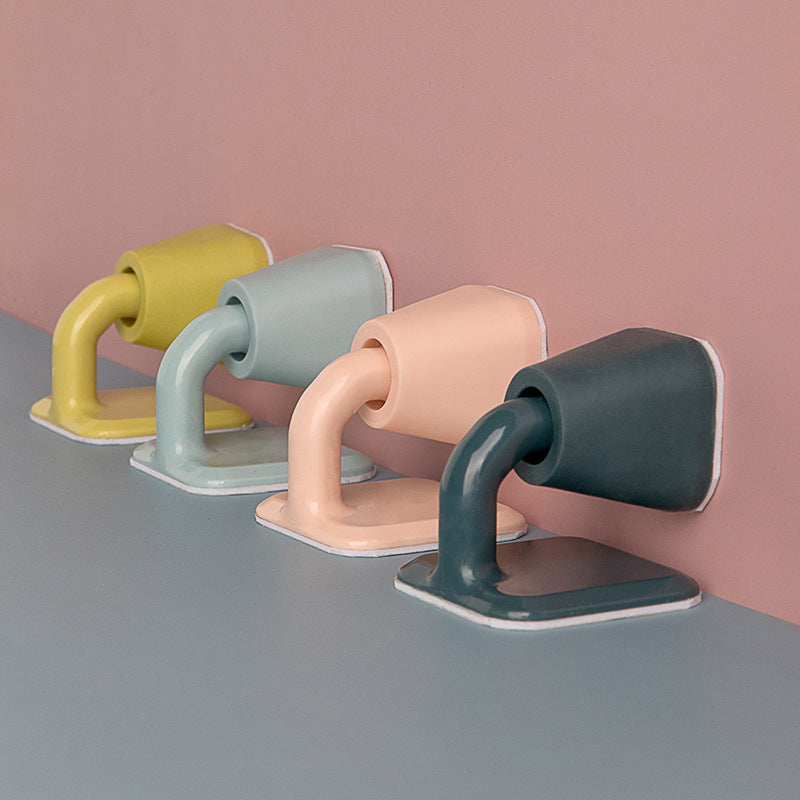 Silent Inhalation Silicone Door Stop – Soft & Secure Protection
