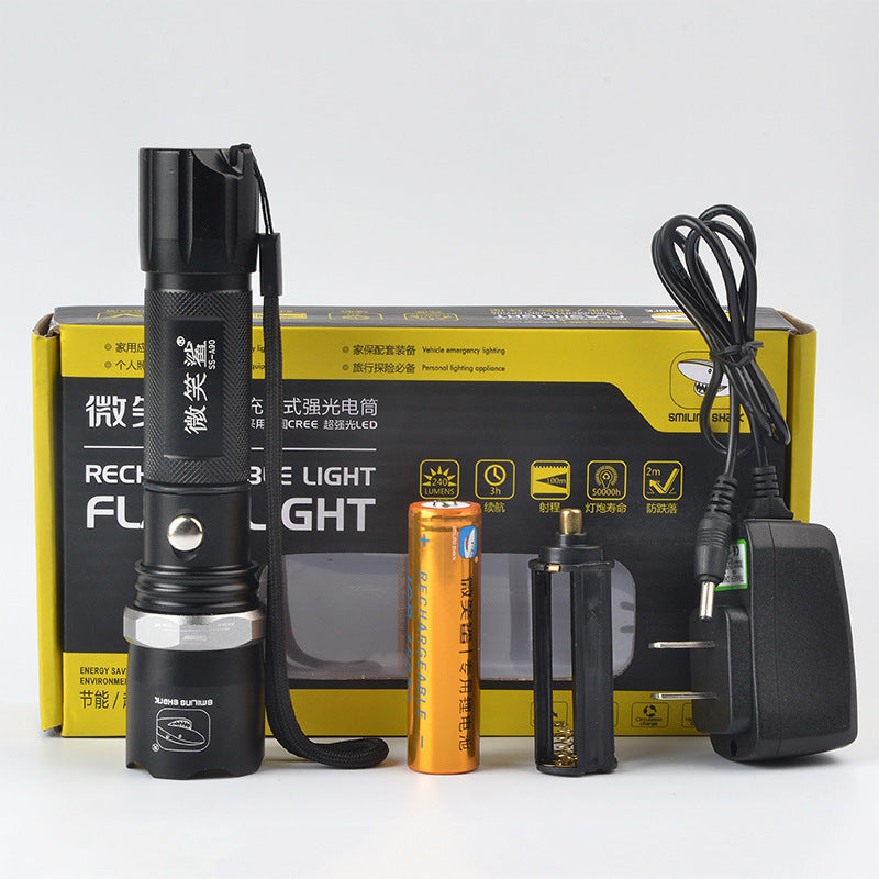 Self-Defense LED Flashlight – Bright Tactical Protection