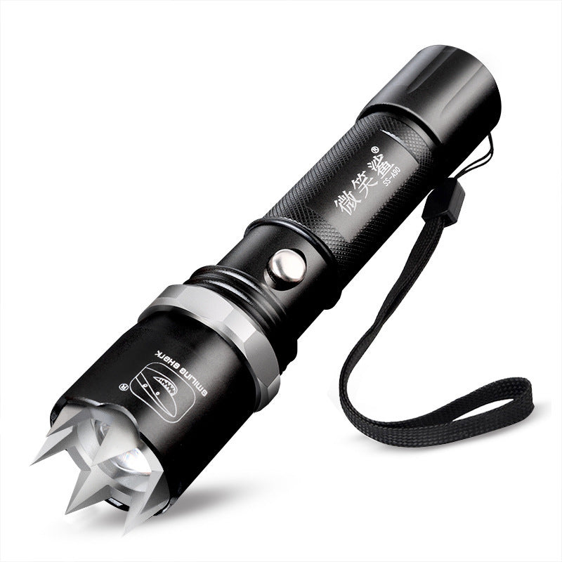 Self-Defense LED Flashlight – Bright Tactical Protection