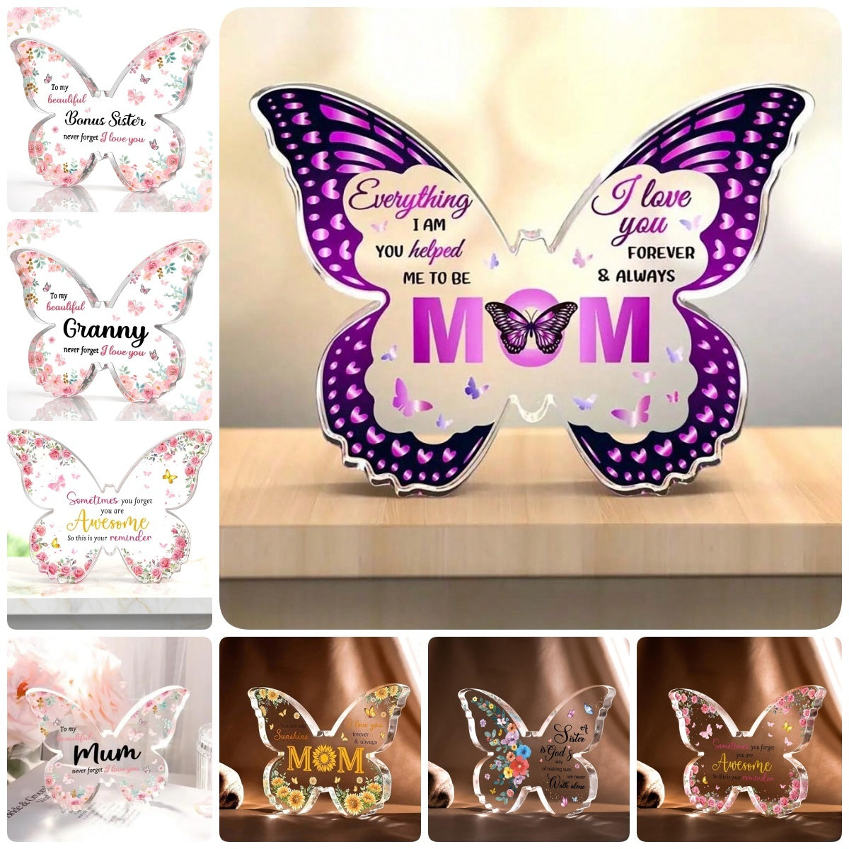 Butterfly Acrylic Keepsake – A Gift of Love