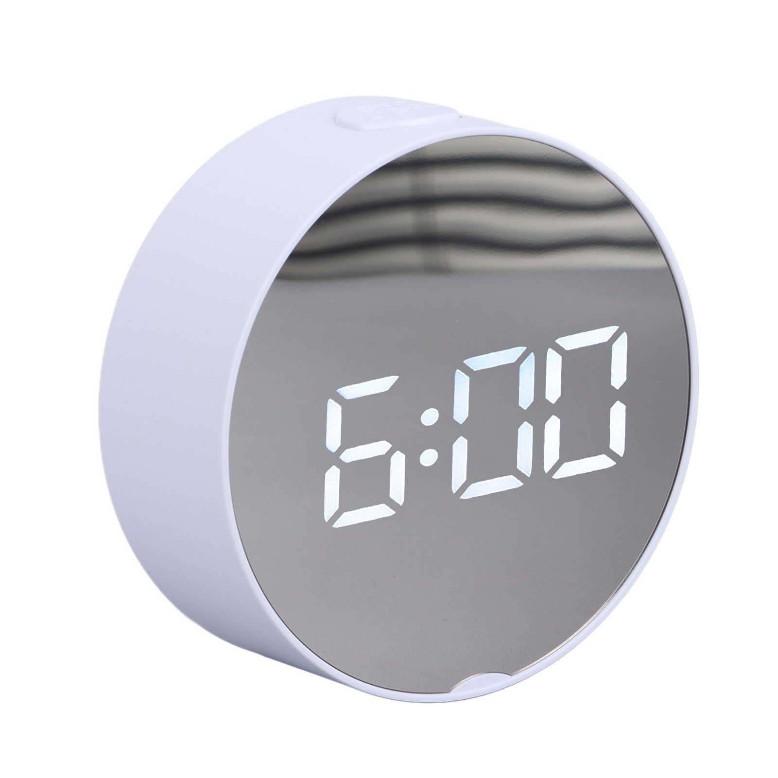 Digital Mirror Alarm Clock – Stylish & Easy-to-Read LED Display