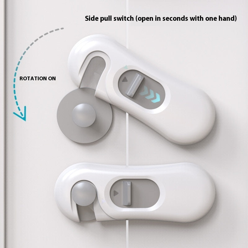 Child Safety Door & Cabinet Lock – Anti-Clamp Protection