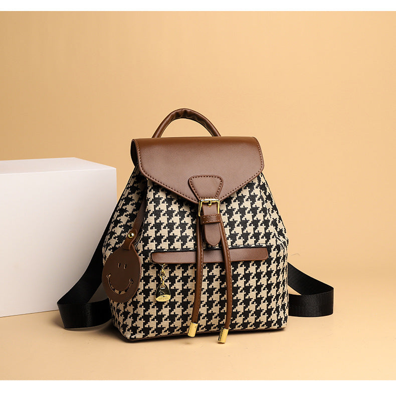 Retro Contrast Color Handbag – Chic & Practical
