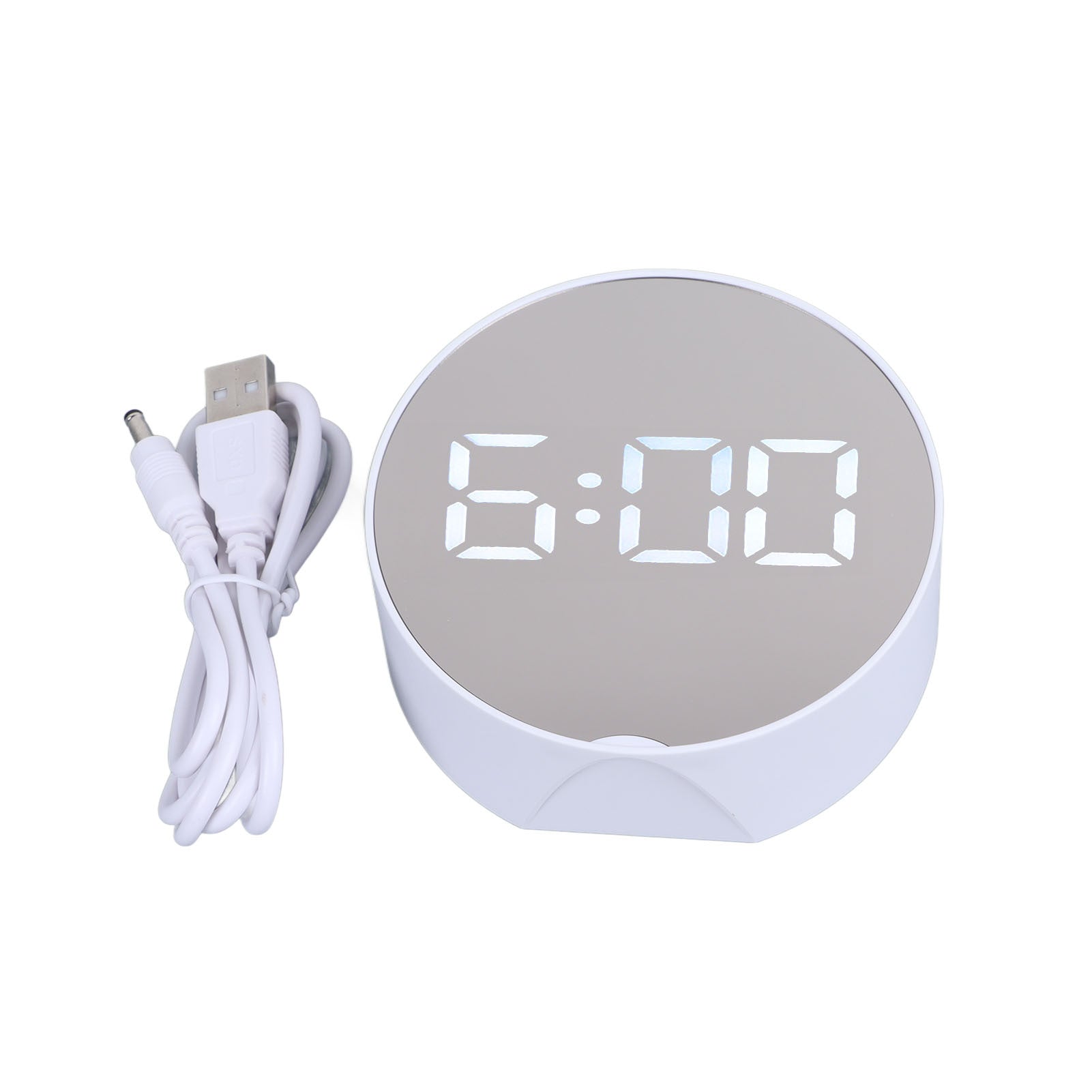 Digital Mirror Alarm Clock – Stylish & Easy-to-Read LED Display