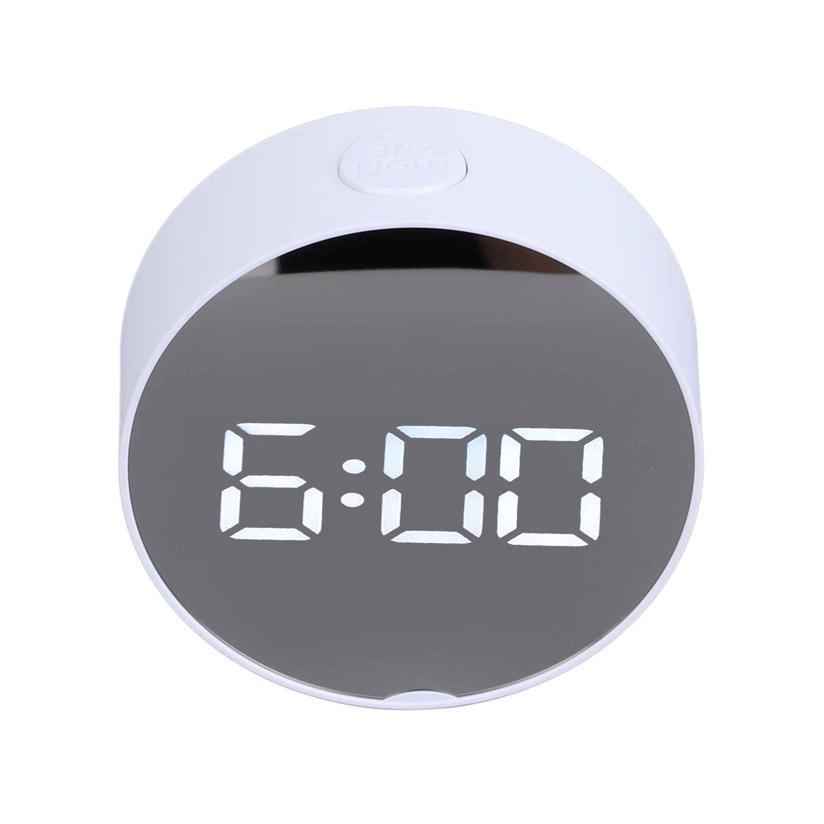 Digital Mirror Alarm Clock – Stylish & Easy-to-Read LED Display