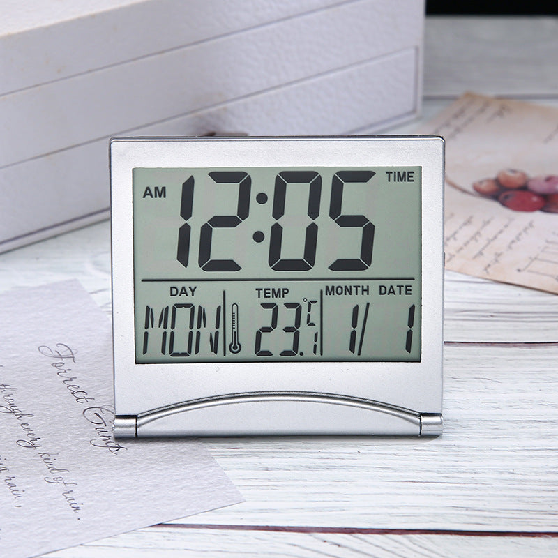 Creative Travel Folding Alarm Clock – Compact & Stylish Timekeeping